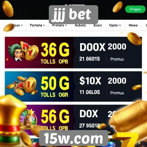 Ofertas promocionais disponíveis no jjj bet